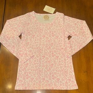 NWT TBBC Long Sleeve Plain Jayne Play Shirt - Greenville Garden -10